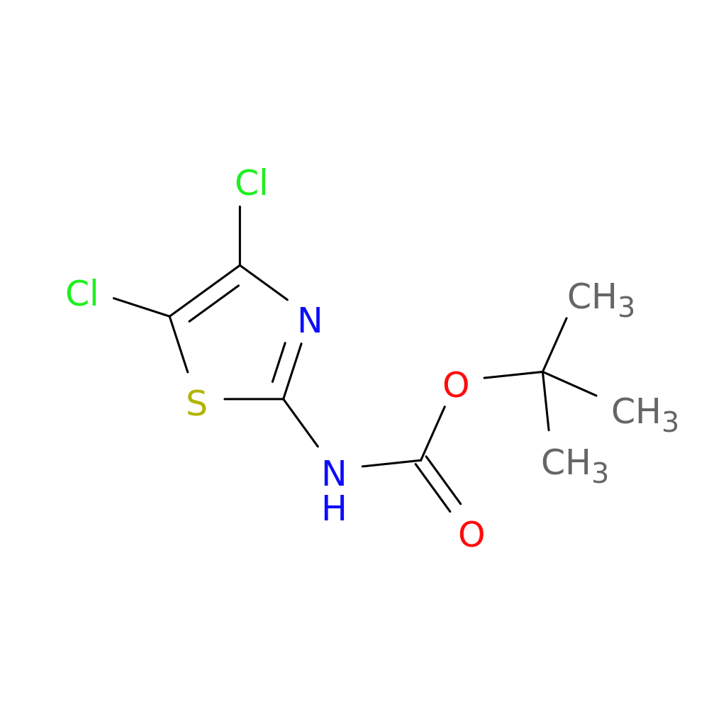 tert-butyl N-(dichloro-1,3-thiazol-2-yl)carbamate