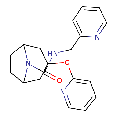 N-[(pyridin-2-yl)methyl]-3-(pyridin-2-yloxy)-8-azabicyclo[3.2.1]octane-8-carboxamide
