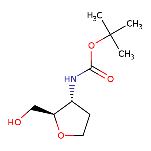 tert-butyl N-[(2R,3R)-2-(hydroxymethyl)tetrahydrofuran-3-yl]carbamate
