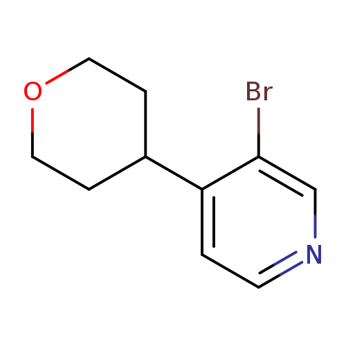 3-bromo-4-(oxan-4-yl)pyridine