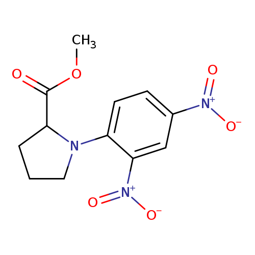 Methyl 1-(2,4-dinitrophenyl)prolinate