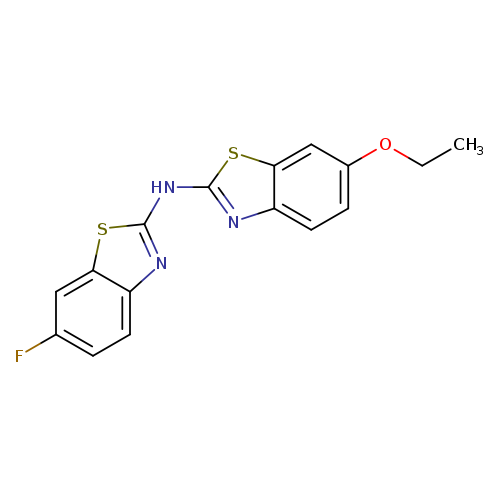 N-(6-ethoxy-1,3-benzothiazol-2-yl)-6-fluoro-1,3-benzothiazol-2-amine