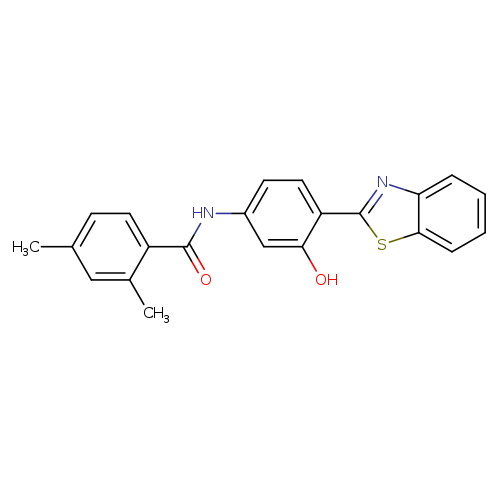 N-[4-(1,3-benzothiazol-2-yl)-3-hydroxyphenyl]-2,4-dimethylbenzamide