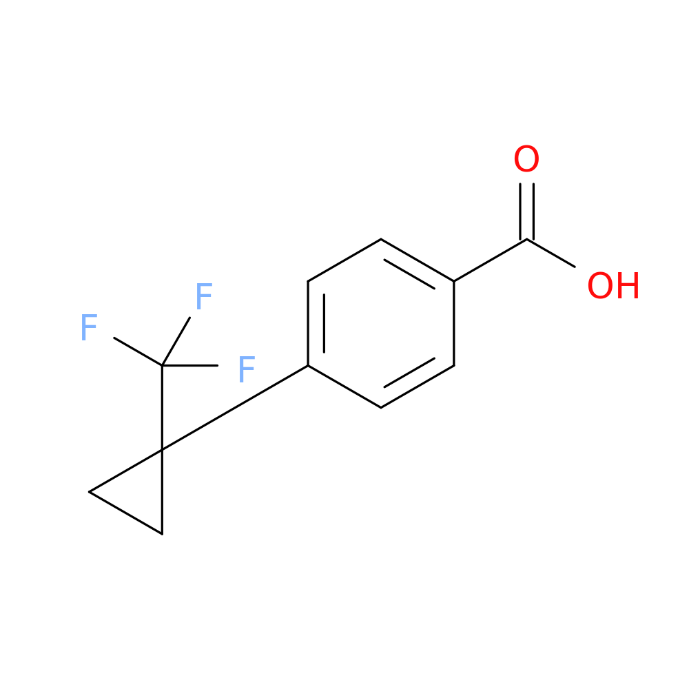 4-[1-(Trifluoromethyl)Cyclopropyl]Benzoic Acid