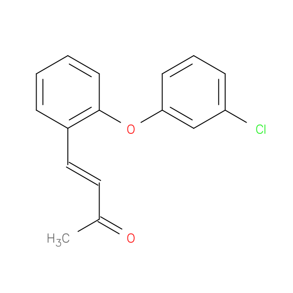 (3E)-4-[2-(3-chlorophenoxy)phenyl]but-3-en-2-one