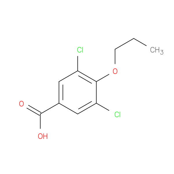 3,5-Dichloro-4-propoxybenzoic acid