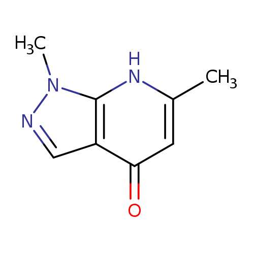 1,6-Dimethyl-1h,4h,7h-pyrazolo[3,4-b]pyridin-4-one