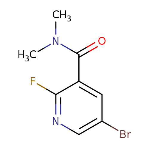 5-Bromo-2-fluoro-N,N-dimethylnicotinamide