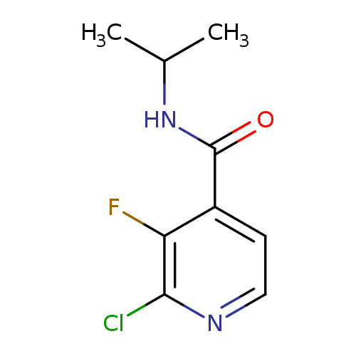 2-Chloro-3-fluoro-n-isopropylisonicotinamide