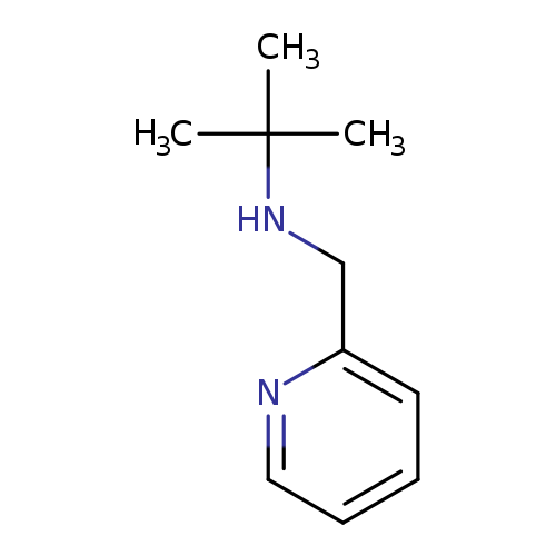 2-methyl-N-(2-pyridinylmethyl)-2-propanamine