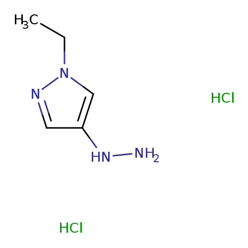 1-ethyl-4-hydrazinyl-1H-pyrazole dihydrochloride
