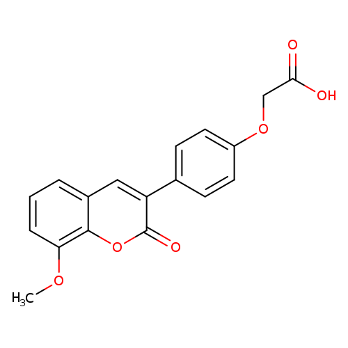 [4-(8-Methoxy-2-oxo-2h-chromen-3-yl)phenoxy]acetic acid
