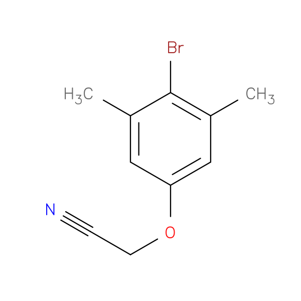2-(4-Bromo-3,5-dimethylphenoxy)acetonitrile