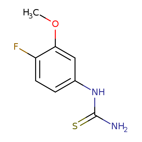 4-Fluoro-3-methoxyphenylthiourea