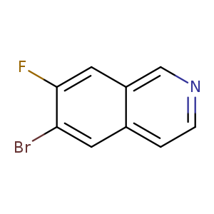 6-Bromo-7-fluoroisoquinoline