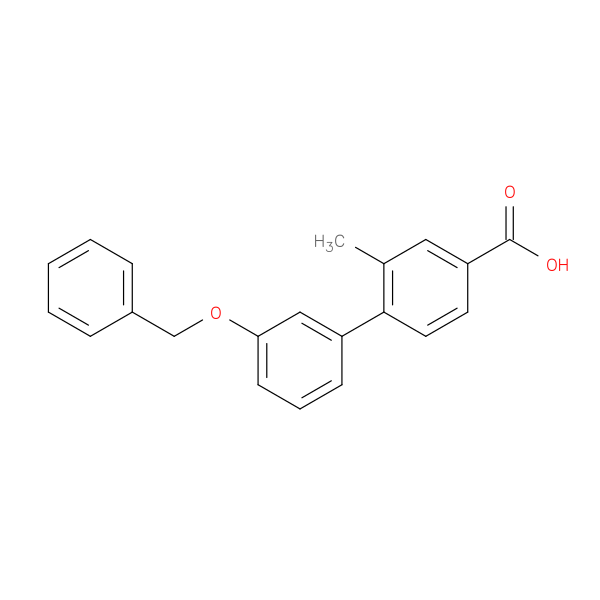 4-(3-Benzyloxyphenyl)-3-methylbenzoic acid