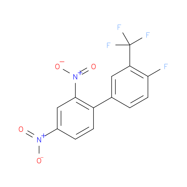 4-(2,4-dinitrophenyl)-1-fluoro-2-(trifluoromethyl)benzene