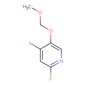 2-fluoro-4-iodo-5-(methoxymethoxy)pyridine