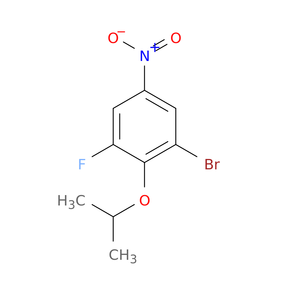 1-Bromo-3-fluoro-2-isopropoxy-5-nitro-benzene