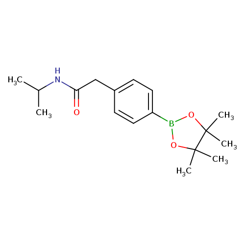 N-Isopropyl-2-(4-(4,4,5,5-tetramethyl-1,3,2-dioxaborolan-2-yl)phenyl)acetamide