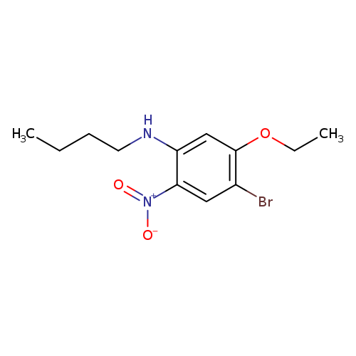 4-Bromo-N-butyl-5-ethoxy-2-nitroaniline