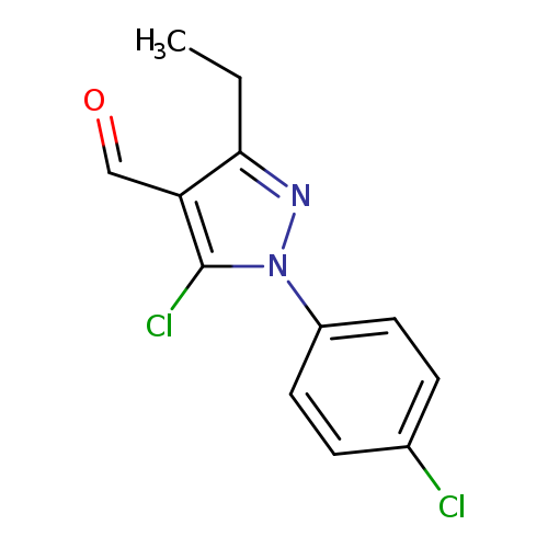 5-chloro-1-(4-chlorophenyl)-3-ethyl-1H-pyrazole-4-carbaldehyde