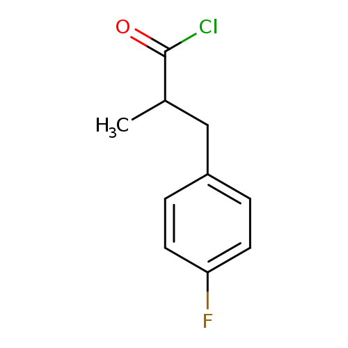 3-(4-fluorophenyl)--2-Methylpropanoyl chloride