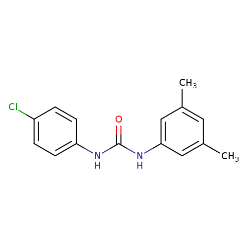 N-(4-chlorophenyl)-N'-(3,5-dimethylphenyl)urea