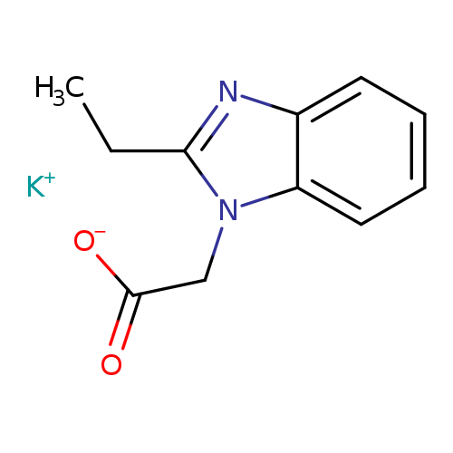 potassium 2-(2-ethyl-1H-1,3-benzodiazol-1-yl)acetate