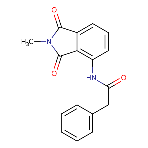 N-(2-methyl-1,3-dioxo-2,3-dihydro-1H-isoindol-4-yl)-2-phenylacetamide
