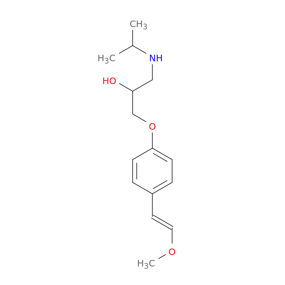 1-[4-(2-Methoxyethenyl)phenoxy]-3-[(1-Methylethyl)aMino]-2-propanol