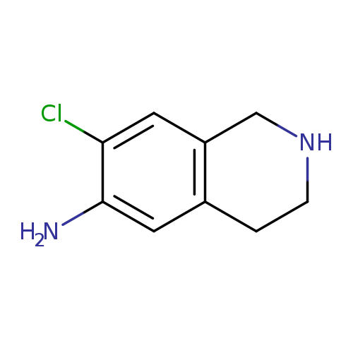 7-Chloro-1,2,3,4-tetrahydroisoquinolin-6-amine