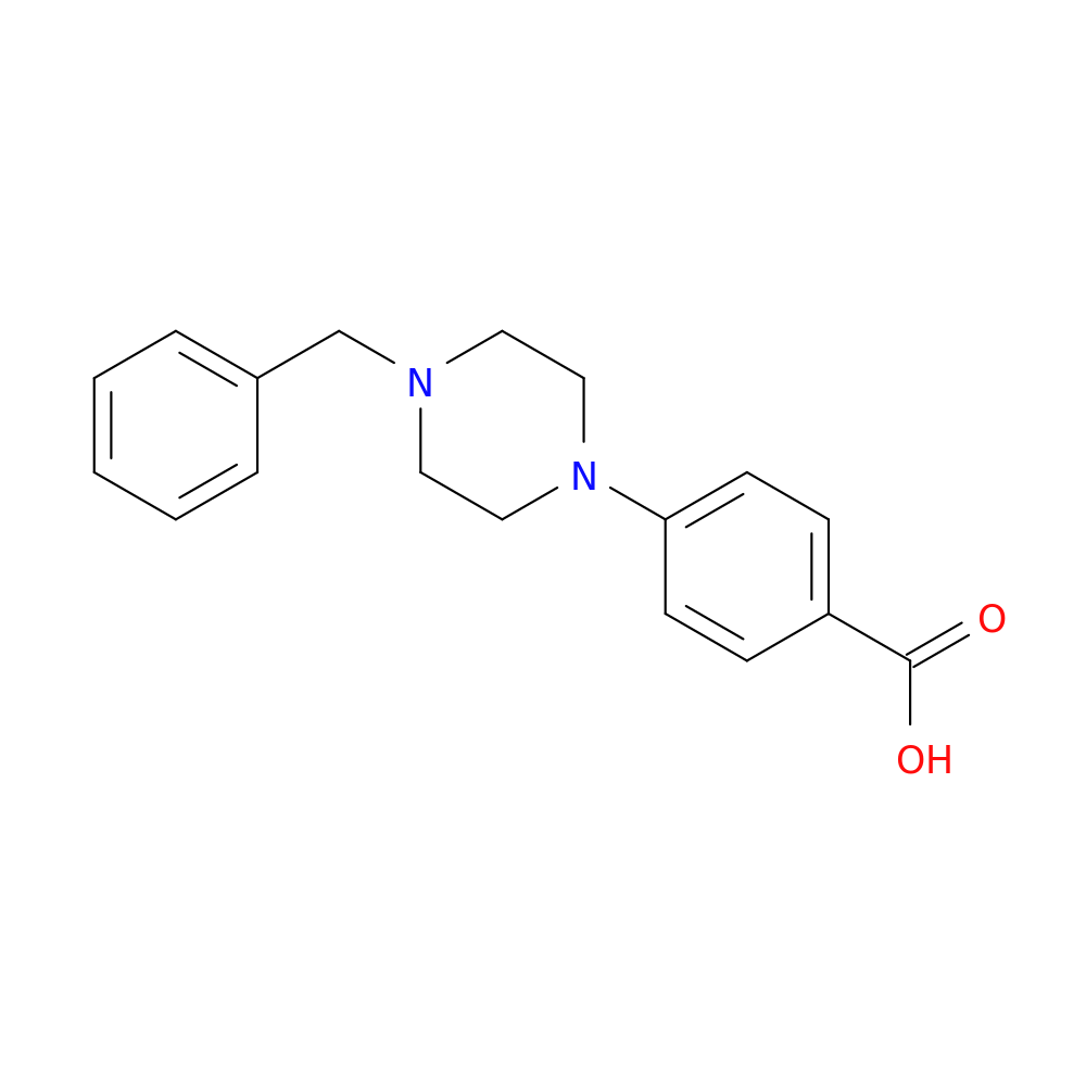 4-(4-Benzylpiperazin-1-yl)benzoic acid