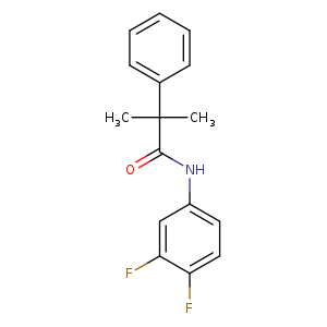 N-(3,4-difluorophenyl)-2-methyl-2-phenylpropanamide