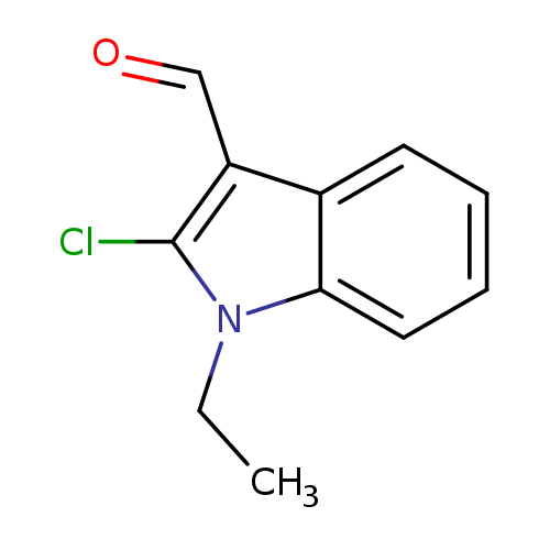 2-Chloro-1-ethyl-1H-indole-3-carbaldehyde