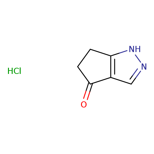 1H,4H,5H,6H-cyclopenta[c]pyrazol-4-one hydrochloride