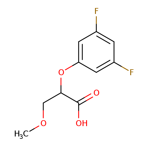 2-(3,5-difluorophenoxy)-3-methoxypropanoic acid