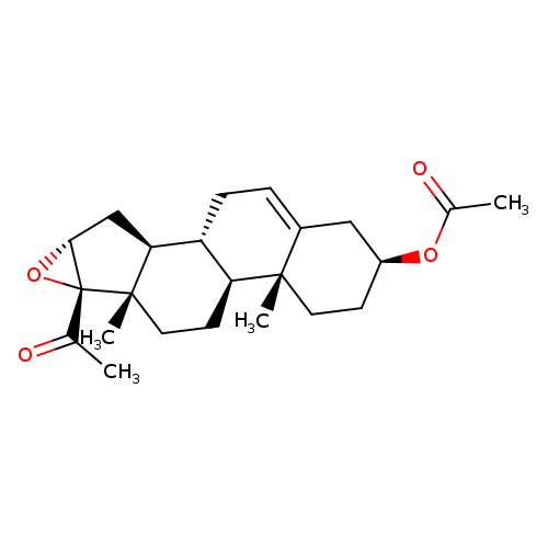 Pregn-5-en-20-one, 3-(acetyloxy)-16,17-epoxy-, (3β,16α)-