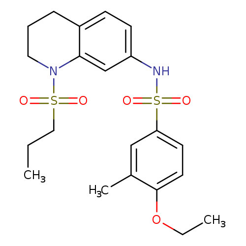 4-ethoxy-3-methyl-N-[1-(propane-1-sulfonyl)-1,2,3,4-tetrahydroquinolin-7-yl]benzene-1-sulfonamide