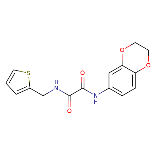 N'-(2,3-dihydro-1,4-benzodioxin-6-yl)-N-[(thiophen-2-yl)methyl]ethanediamide