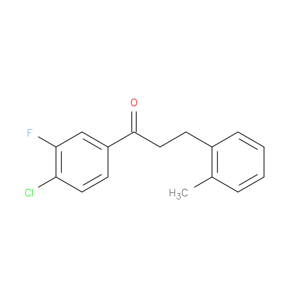 4'-Chloro-3'-fluoro-3-(2-methylphenyl)propiophenone