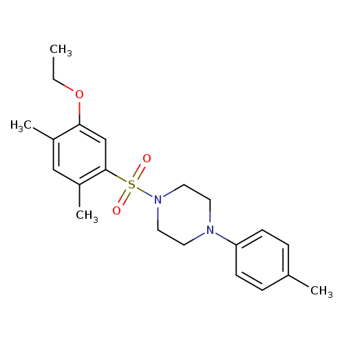 1-(5-ethoxy-2,4-dimethylbenzenesulfonyl)-4-(4-methylphenyl)piperazine