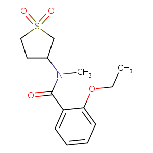 N-(1,1-dioxo-1lambda6-thiolan-3-yl)-2-ethoxy-N-methylbenzamide