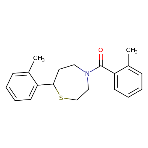 4-(2-methylbenzoyl)-7-(2-methylphenyl)-1,4-thiazepane