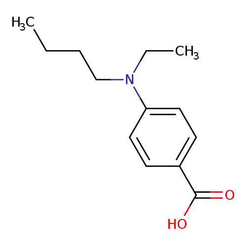 4-[butyl(ethyl)amino]benzoic acid
