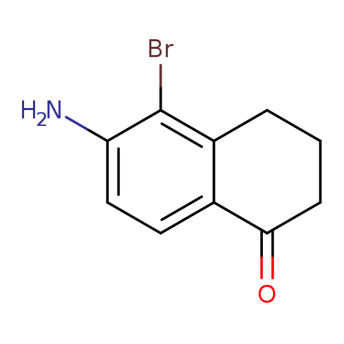 6-amino-5-bromo-3,4-dihydronaphthalen-1(2H)-one
