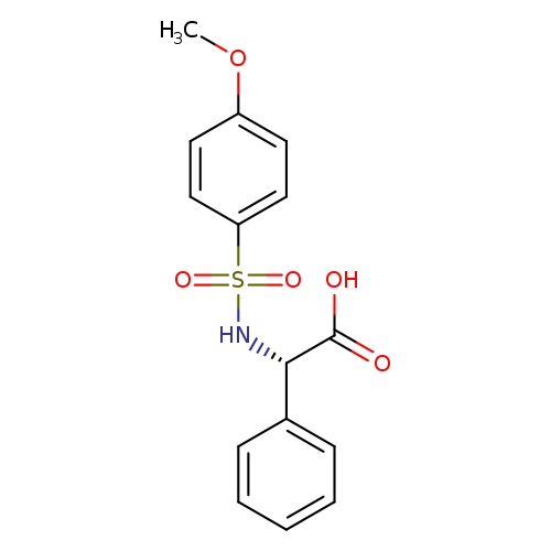 Benzeneacetic acid, α-[[(4-methoxyphenyl)sulfonyl]amino]-, (S)- (9CI)