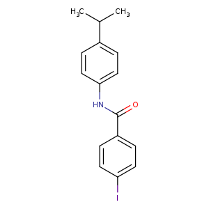 4-iodo-N-(4-isopropylphenyl)benzamide