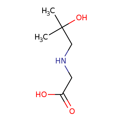 2-[(2-hydroxy-2-methylpropyl)amino]aceticacid