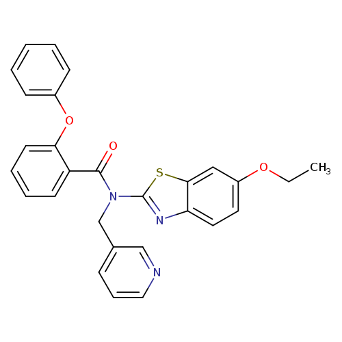 N-(6-ethoxy-1,3-benzothiazol-2-yl)-2-phenoxy-N-[(pyridin-3-yl)methyl]benzamide